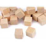 Prima-obchod Dřevěné kostky 15x15 mm barva 1 přírodní – Hledejceny.cz