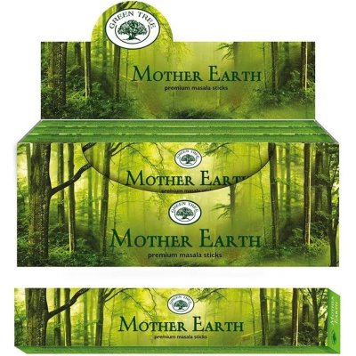 Green Tree Indické vonné tyčinky Mother Earth 15 g – Zboží Dáma