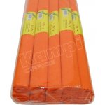 Papír krepový 0,5 x 2 m oranžový – Zboží Dáma