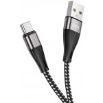 HOCO kabel USB to Type C 3A Blessing X57 1 metr black – Zbozi.Blesk.cz