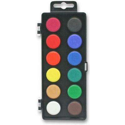 Vodové barvy 22mm 12 barev – Hledejceny.cz
