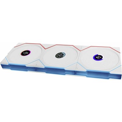 Lian Li UNI FAN TL Wireless LCD 120 White Reverse Blade 3 ks 12RTLLCD1W3W – Hledejceny.cz