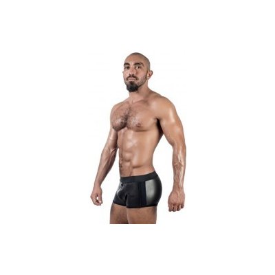 Mister B Neoprene Shorts 3 Way Full Zip Black neoprenové šortky se zipem SMALL