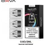 OXVA NeXLIM CL Pod 2ml cartridge odpor 0,6ohm 3ks – Hledejceny.cz