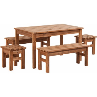 Prowood Zahradní sestava ThermoWood SET M7 + nátěr Teak + PCD 91 – Hledejceny.cz