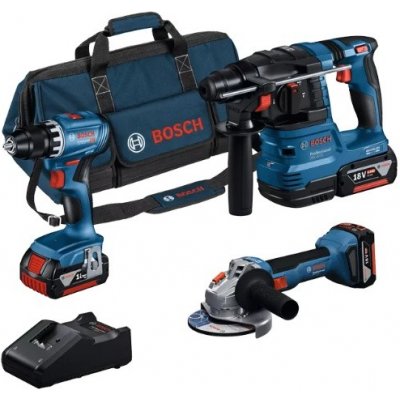 BOSCH 18V GSR+GWS+GBH 0615A5007L – Zbozi.Blesk.cz