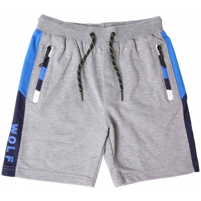 Wolf chlapecké šedé kraťasy T2131 – Zboží Dáma