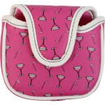 Best Of Golf America Golfaholic Mallet headcover růžový – Zboží Dáma