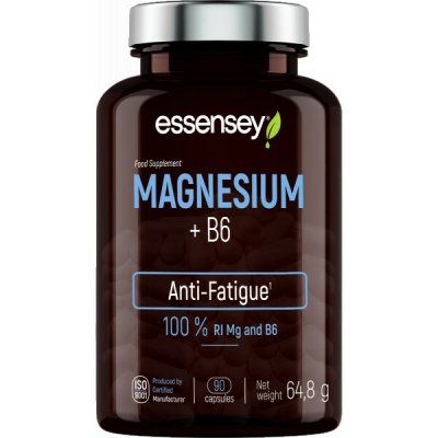 Trec Essensey Magnesium + B6 90 kapslí – Hledejceny.cz