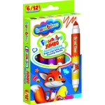 Kiki Bambino Oboustranné fixy Jumbo 6 ks/12 barev KX5477 – Sleviste.cz