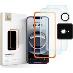 Tech-Protect Supreme Set 3-Pack iPhone 16E Clear 5906302360147 – Zboží Živě