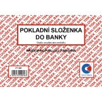 Baloušek Tisk PT080 Pokladní složenka do banky, A6, samopropisovací – Zboží Dáma