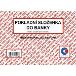 Baloušek Tisk PT080 Pokladní složenka do banky, A6, samopropisovací – Hledejceny.cz