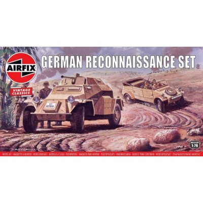 Airfix Plastikový model vojenské techniky A02312V German Reconnaisance Set 1:76