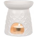 Svíčky aroma lampa keramická 125 x 100 mm bílá – Hledejceny.cz