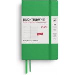Weekly Planner & Notebook 2026 Pocket A6 Spring Leaf – Hledejceny.cz