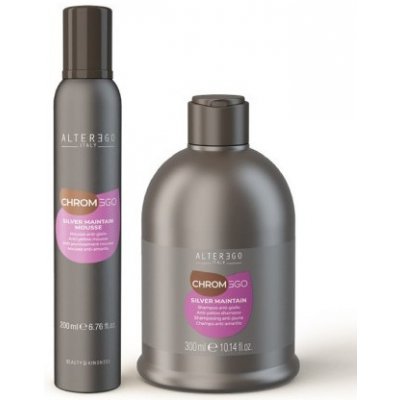 Alter Ego Silver Maintain Letní Set - Šampon 300 ml + oplachová pěna 200 ml