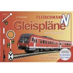 Fleischmann N Plány kolejišť pro kolejivo N Fleischmann s podložím 81399 – Zboží Mobilmania