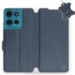 Mobiwear Kožené Motorola Moto G75 5G Modré – Zboží Živě