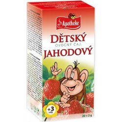 Apotheke ovocný jahodový 20 x 2 g