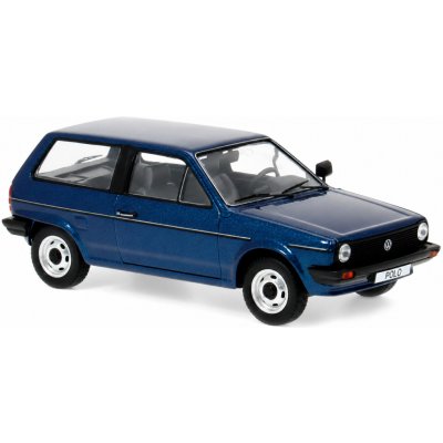 IXO Volkswagen Polo Coupe GT 1985 Modrá 1:43 – Zboží Mobilmania