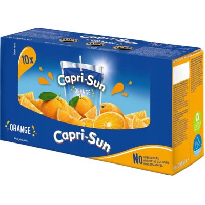 Capri-Sun Pomeranč 10 x 200 ml – Zbozi.Blesk.cz