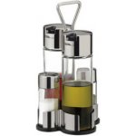 Tescoma Club skleněné dózy na koření se stojanem 4 ks – Hledejceny.cz