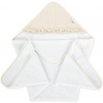 Albero Mio Osuška s kapucí Cotton Color CC0 VANILKOVÁ – Zboží Dáma