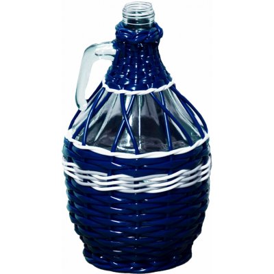Demižon skleněný opletený 2L - VÝPRODEJ – Zboží Mobilmania