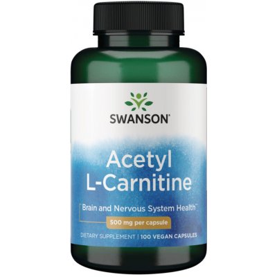 Swanson Acetyl L-Carnitine 500 100 kapslí – Hledejceny.cz