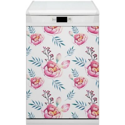 Magnet na myčku Květiny 45x70 cm – Hledejceny.cz
