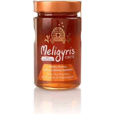 Meligyris Řecký med Citron + Pomeranč květový 450 g – Hledejceny.cz