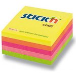 Hopax Stick'n Neon Cube Notes 51×51 mm, žlutý – Zboží Živě