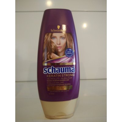 Schauma Keratin Strong posilující balzám pro jemné nebo slabé vlasy 200 ml