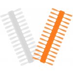 Nekonečná zarážka Delphin Q-STOP / transparentní + oranžová – Hledejceny.cz