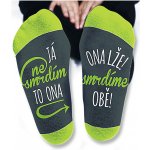 Vtipné ponožky dámské Já nesmrdím to ona – Sleviste.cz