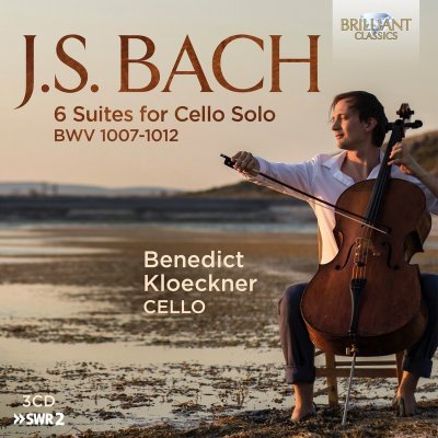 JS Bach - 6 Suites for Cello Solo BWV 1007-1012. Benedict Kloeckner CD – Hledejceny.cz