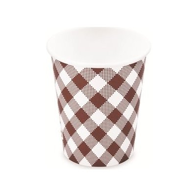Papírový kelímek KARO 280ml M p8cm – Zboží Dáma