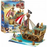 CUBICFUN 3D puzzle Pirátská loď s pokladem 157 ks – Hledejceny.cz