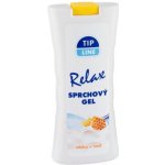 Tip Line Relax sprchový gel Mléko a med 500 ml – Sleviste.cz