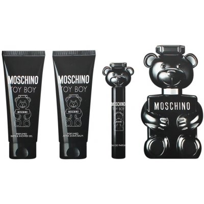 Moschino Toy EDP 100 ml + sprchový gel 100 ml + balzám po holení 100 ml + EDP 10 ml dárková sada – Zbozi.Blesk.cz