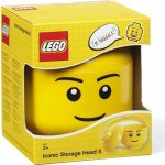 LEGO® Úložný box hlava S chlapec – Zboží Dáma