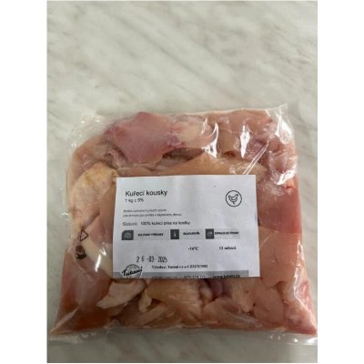 Tutani Kuřecí prsa na kousky s kůží 1 kg – Sleviste.cz