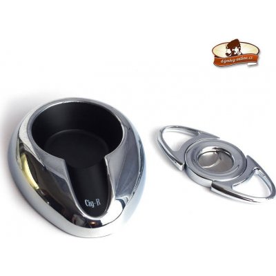 Chacom set cig.cutt. cig-R ashtray COF-03 chrome – Zboží Dáma