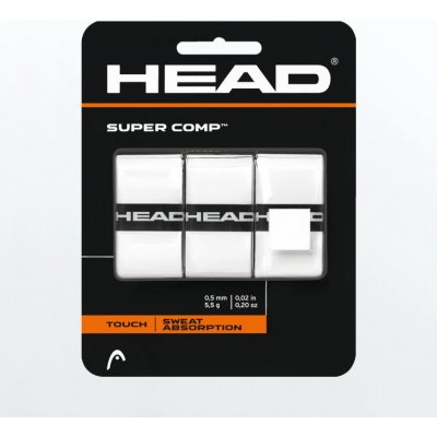 Head Super Comp 3ks bílá – Zboží Mobilmania