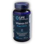 Life Extension Vitamin D3 1000 IU 250 kapslí – Hledejceny.cz