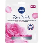 Nivea Rose Touch 10minutová hydratační maska pod oči 1 pár – Zboží Dáma