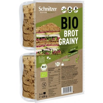 Schnitzer Toastový vícezrnný chléb 430 g – Hledejceny.cz