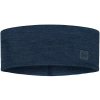 Čelenka Buff Merino Wide Headband solid night blue