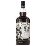 Captain Morgan Black Spiced 40% 1 l (holá láhev) – Zboží Dáma